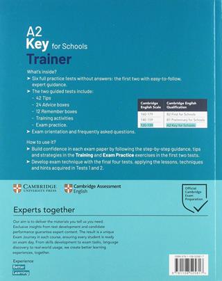 A2 key for schools trainer for update 2020 exam. Six practice tests without answers. Con espansione online. Con File audio per il download - Karen Saxby - Libro Cambridge 2019 | Libraccio.it