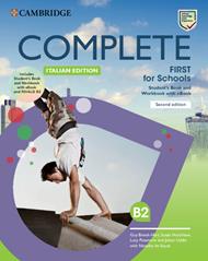 Complete First for schools. Student’s book/Workbook. Con INVALSI B2. Con e-book - Guy Brook-Hart, Hutchinson Susan, Lucy Passmore - Libro Cambridge 2019 | Libraccio.it