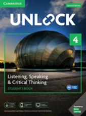 Unlock. Level 4. Listening, speaking & critical thinking. Student's book. Con e-book. Con espansione online
