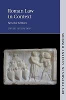 Roman Law in Context - David Johnston - Libro Cambridge University Press, Key Themes in Ancient History | Libraccio.it