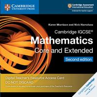 Cambridge IGCSE Mathematics core and extended. Teacher's Resource Access Card. Card con codice di accesso alla piattaforma Elevate. Con espansione online - Karen Morrison, Nick Hamshaw - Libro Cambridge 2018 | Libraccio.it