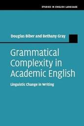Grammatical Complexity in Academic English