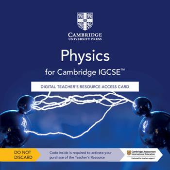 Cambridge IGCSE physics. Teacher's resource. Per le Scuole superiori.  - Libro Cambridge 2021 | Libraccio.it