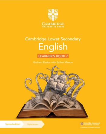 Cambridge lower secondary english. Learner's book. Con espansione online. Vol. 7 - Graham Elsdon, Esther Menon - Libro Cambridge 2021 | Libraccio.it