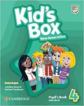 Kid's box. New generation. Level 4. Pupil's book. Con e-book