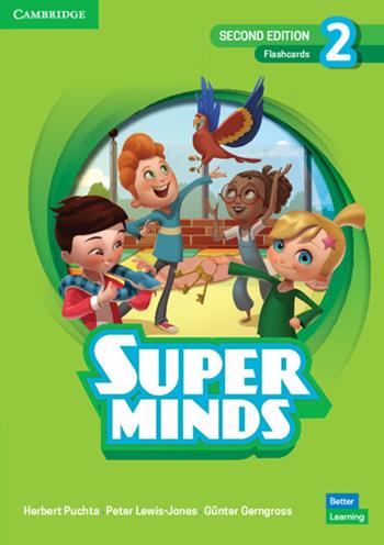 Super Minds. Level 2. Flashcards. Per la Scuola elementare - Herbert Puchta, Peter Lewis-Jones, Günter Gerngross - Libro Cambridge 2022 | Libraccio.it