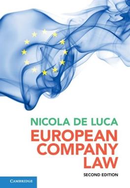 European Company Law - Nicola de Luca - Libro Cambridge University Press | Libraccio.it