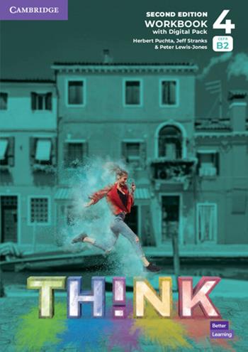 Think. Level 4. Workbook. Per le Scuole superiori. - Herbert Puchta, Jeff Stranks, Peter Lewis-Jones - Libro Cambridge 2022 | Libraccio.it