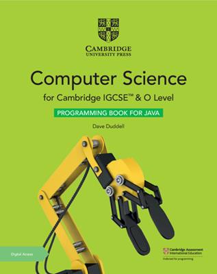 Cambridge IGCSE and O Level Computer Science. Programming Book for Java. Con espansione online - Sarah Lawrey, Victoria Ellis, Chris Roffey - Libro Cambridge 2022 | Libraccio.it