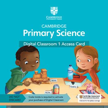 Cambridge primary science. Stages 1. Digital classroom access card. Con Contenuto digitale per accesso on line - Alan Cross, Fiona Baxter, Jon Board - Libro Cambridge 2021 | Libraccio.it