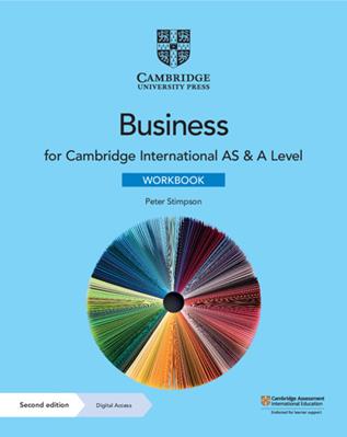 Cambridge International As and A. Level Business. Workbook. Per le Scuole superiori. - Peter Stimpson, Alastair Farquharson - Libro Cambridge 2021 | Libraccio.it