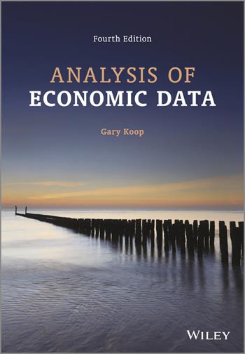 Analysis of Economic Data - Gary Koop - Libro John Wiley & Sons Inc | Libraccio.it