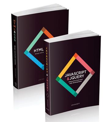 Web Design with HTML, CSS, JavaScript and jQuery Set - Jon Duckett - Libro John Wiley & Sons Inc | Libraccio.it
