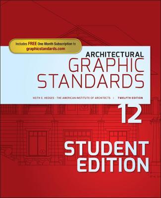Architectural Graphic Standards - American Institute of Architects, Keith E. Hedges - Libro John Wiley & Sons Inc, Ramsey/Sleeper Architectural Graphic Standards Series | Libraccio.it
