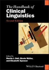 The Handbook of Clinical Linguistics