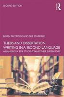 Thesis and Dissertation Writing in a Second Language - Brian Paltridge, Sue Starfield - Libro Taylor & Francis Ltd | Libraccio.it