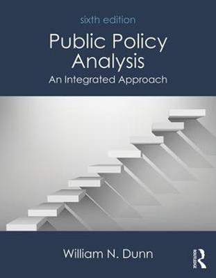 Public Policy Analysis - William N. Dunn - Libro Taylor & Francis Ltd | Libraccio.it