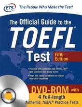 The official guide to TOEFL iBT test. Con DVD-ROM
