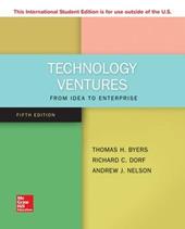 Technology ventures. From idea to enterprise