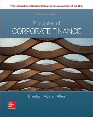 Principles of corporate finance - Richard A. Brealey, Stewart C. Myers, Franklin Allen - Libro McGraw-Hill Education 2019, Economia e discipline aziendali | Libraccio.it