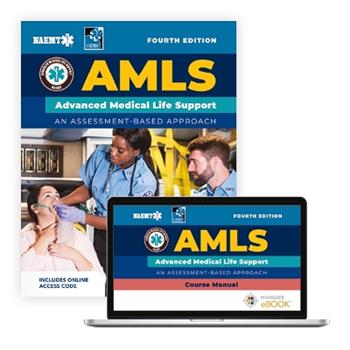 AMLS: Advanced Medical Life Support - Paperback Text and ECourse Manual - National Association of Emergency Medical Technicians (NAEMT) - Libro Jones and Bartlett Publishers, Inc | Libraccio.it