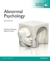Abnormal Psychology, Global Edition - Thomas Oltmanns, Robert Emery - Libro Pearson Education Limited | Libraccio.it