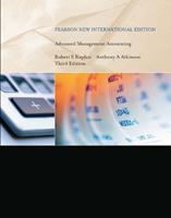 Advanced Management Accounting - Robert Kaplan, Anthony Atkinson - Libro Pearson Education Limited | Libraccio.it