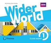WIDER WORLD 1 CLASS AUDIO CDS