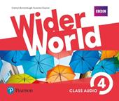 WIDER WORLD 4 CLASS AUDIO CDS
