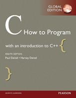 C How to Program, Global Edition - Paul Deitel, Harvey Deitel - Libro Pearson Education Limited | Libraccio.it