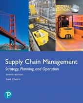 Supply chain management: strategy, planning, and operat