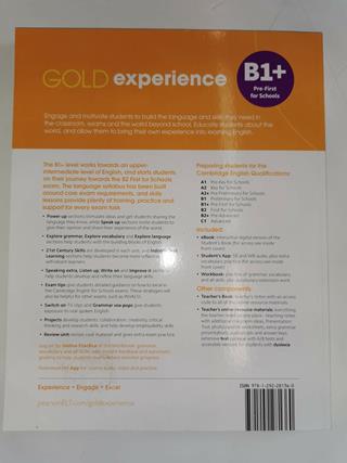 Gold experience. B1+. Student's book-Workbook. Con e-book. Con espansione online  - Libro Pearson Longman 2018 | Libraccio.it