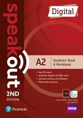 Speakout digital. A2. Student's book & Workbook. Without key. Per il triennio delle Scuole superiori. Con e-book. Con espansione online