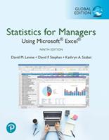 Statistics for Managers Using Microsoft Excel, Global Edition - David Levine, David Stephan, Kathryn Szabat - Libro Pearson Education Limited | Libraccio.it