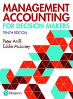 Management Accounting for Decision Makers - Peter Atrill, Eddie McLaney - Libro Pearson Education Limited | Libraccio.it