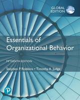 Essentials of Organizational Behaviour, Global Edition - Stephen Robbins, Timothy A. Judge - Libro Pearson Education Limited | Libraccio.it