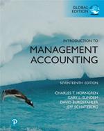 Introduction to Management Accounting, Global Edition - Charles Horngren, Gary Sundem, William Stratton - Libro Pearson Education Limited | Libraccio.it