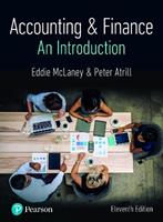Accounting and Finance: An Introduction - Eddie McLaney, Peter Atrill - Libro Pearson Education Limited | Libraccio.it