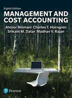 Management and Cost Accounting - Alnoor Bhimani, Srikant Datar, Charles Horngren - Libro Pearson 2023, Business and Economics | Libraccio.it