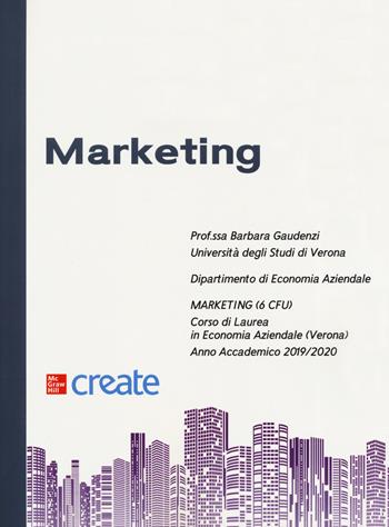Marketing  - Libro McGraw-Hill Education 2019, Create | Libraccio.it
