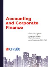 Accounting and corporate finance