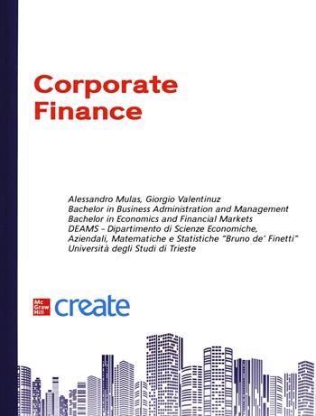 Corporate finance. Con connect bundle  - Libro McGraw-Hill Education 2021, Create | Libraccio.it
