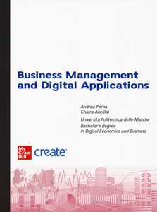 Image of Business management and digital applications. Con ebook