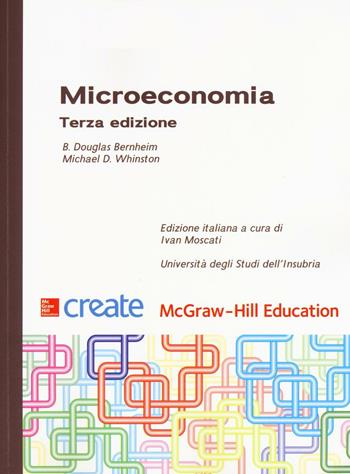 Microeconomia  - Libro McGraw-Hill Education 2017, Create | Libraccio.it