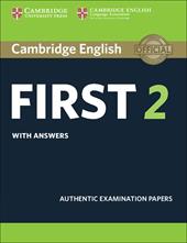 B2 First. Cambridge English First. Student's book with Answers. Vol. 2