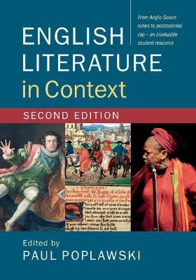 English Literature in Context  - Libro Cambridge University Press | Libraccio.it