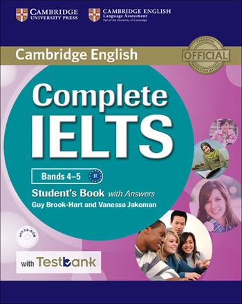 Complete IELTS - Guy Brook-Hart, Vanessa Jakeman - Libro Cambridge 2016 | Libraccio.it