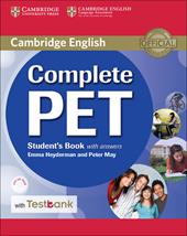Complete PET. Student's Book with answers. Con CD-ROM
