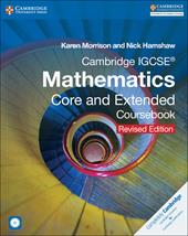 Cambridge IGCSE Mathematics core and extended coursebook. Con CD-ROM. Con espansione online