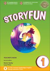 Storyfun for Starters, Movers and Flyers. Starters 1. Teacher's Book with Audio mp3. Con File audio per il download